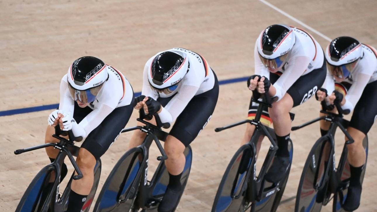 Bahnrad-WM: Frauen-Vierer im Finale