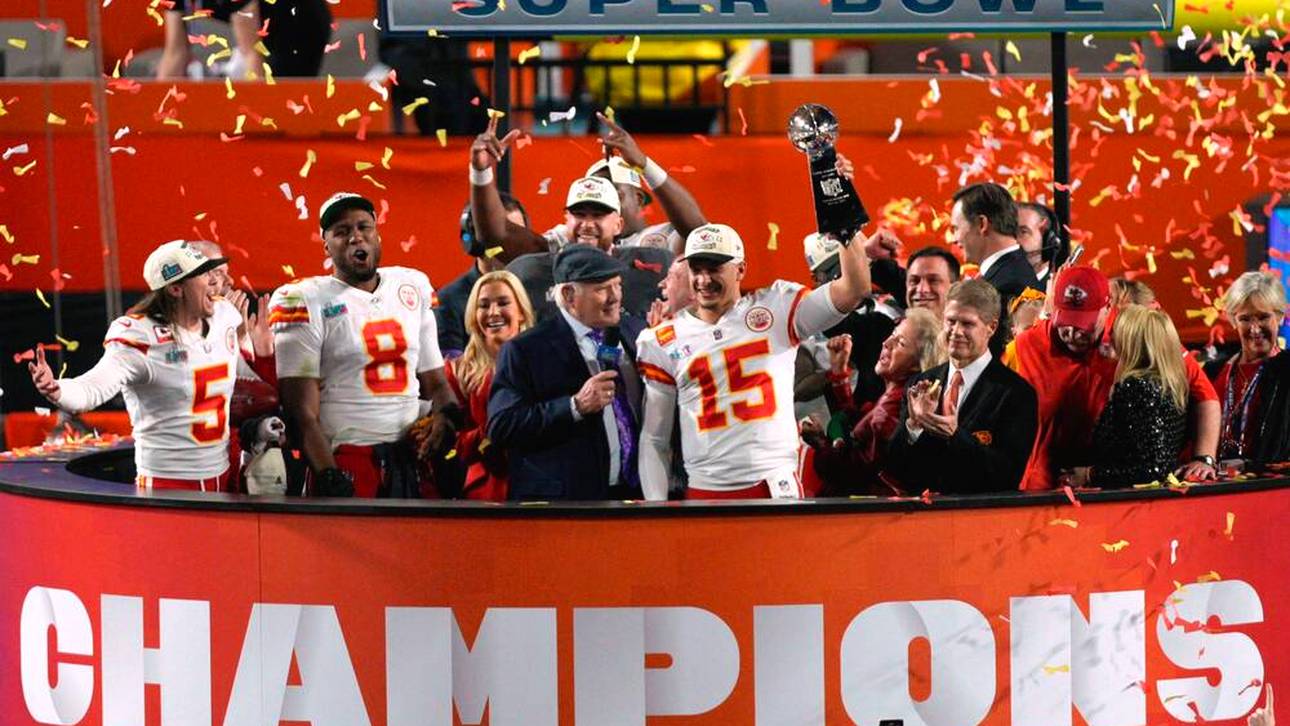Epischer Super Bowl! Chiefs feiern
