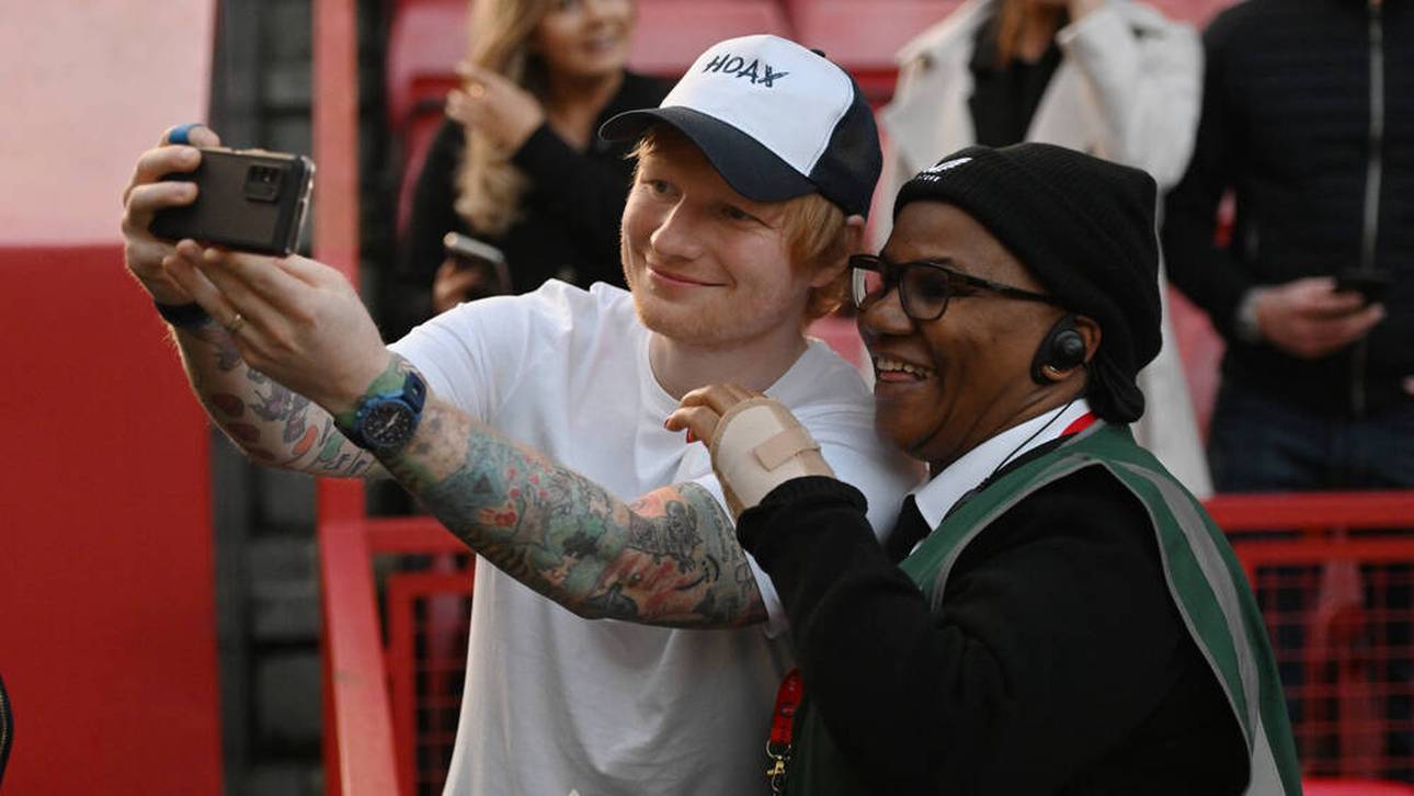 Ed Sheeran war auch da