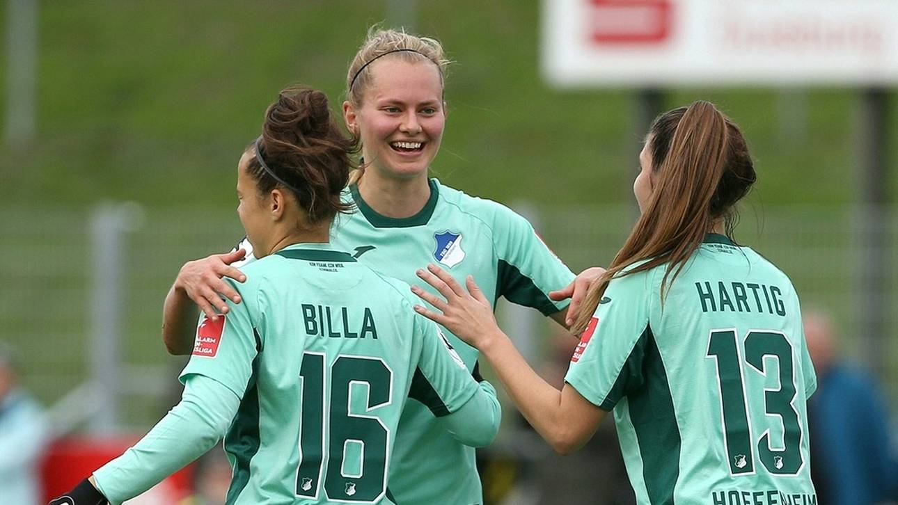 3:3 in Hoffenheim: Eintracht-Frauen verpassen Tabellenspitze