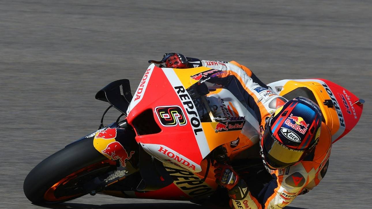 Ersatzmann Bradl am Sachsenring Letzter