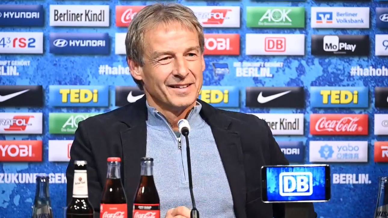 Das ist Klinsmanns Hertha-Plan