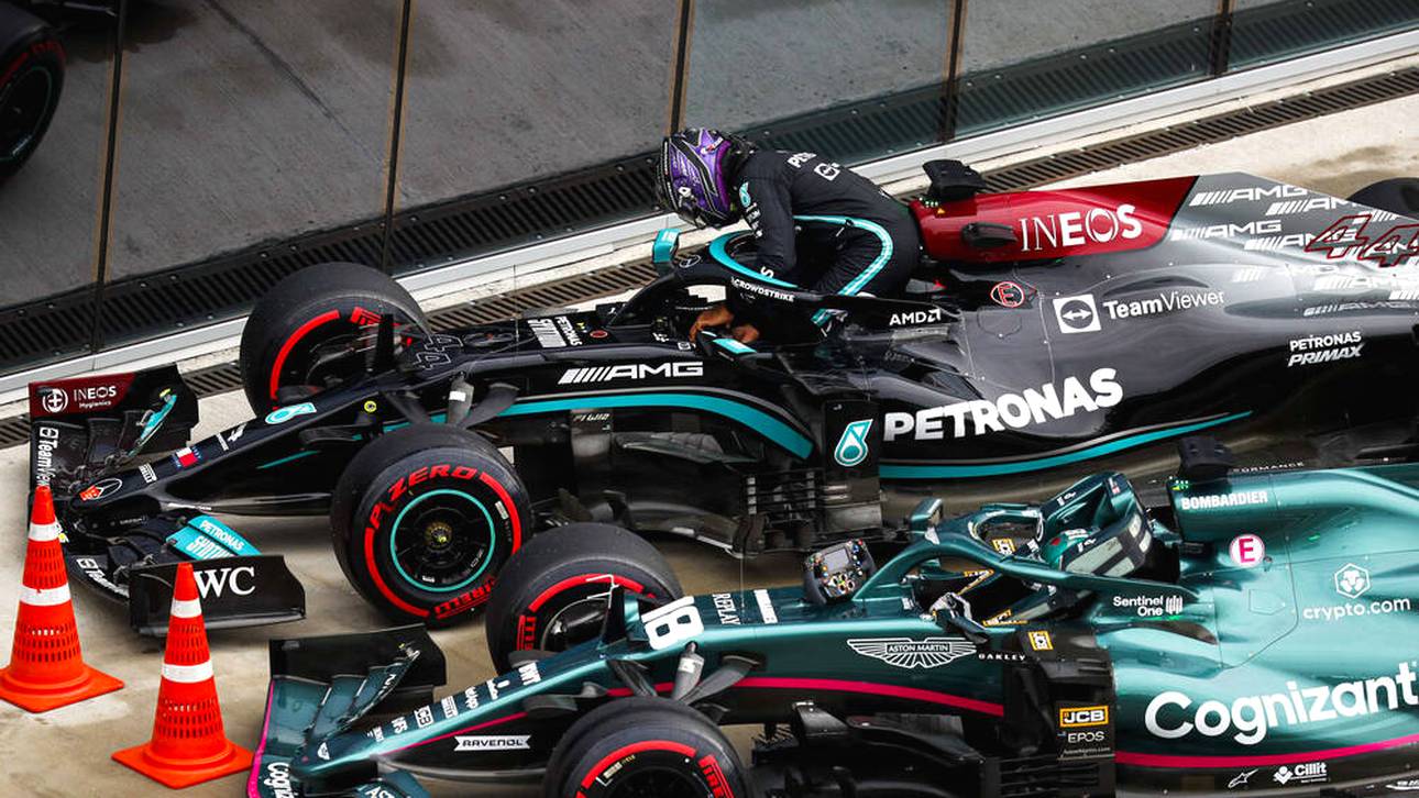 Mercedes-Debakel nach Hamiltons Patzer