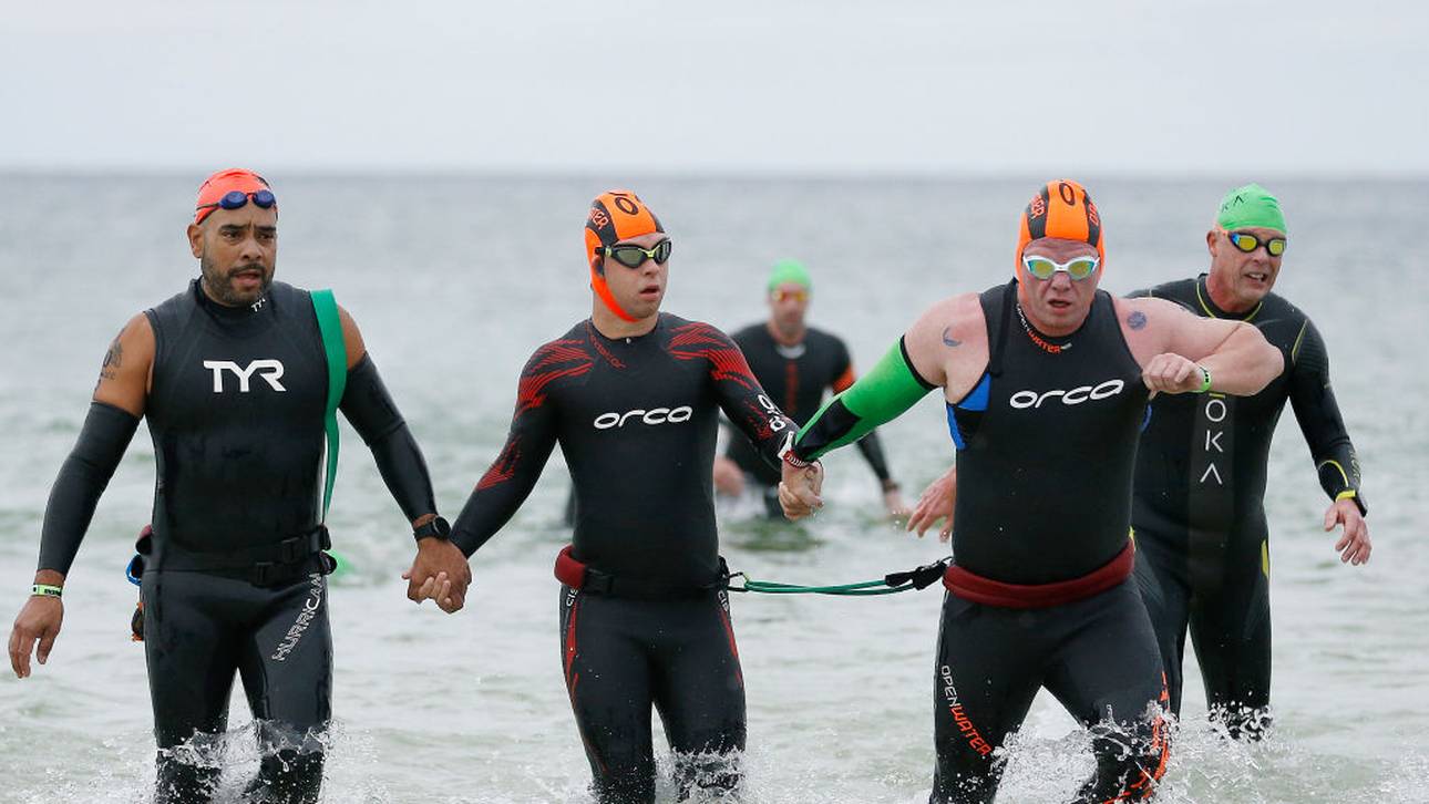 Nach dem Schwimmen, vor dem Radfahren