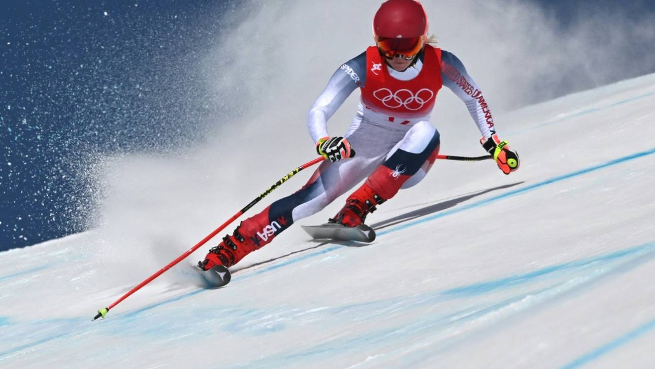 Shiffrin legt im Abfahrtstraining vor