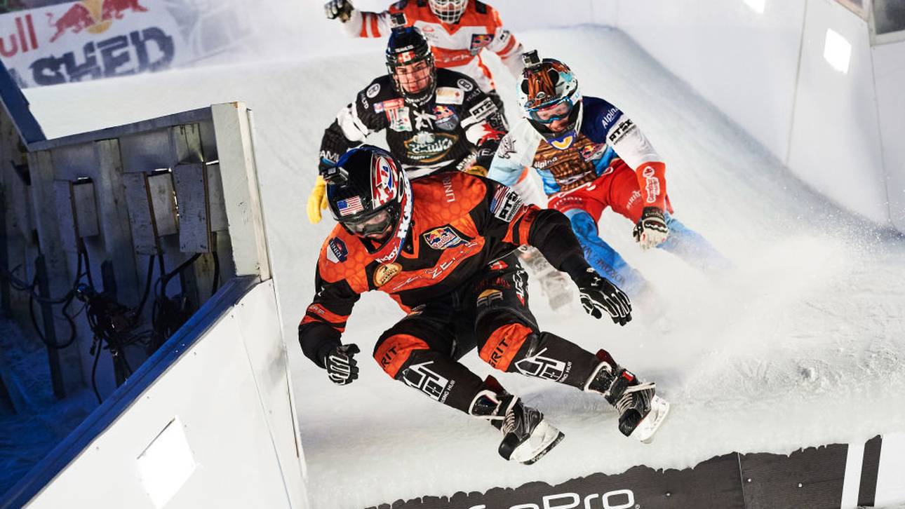 Eis-Action beim Red Bull Ice Cross