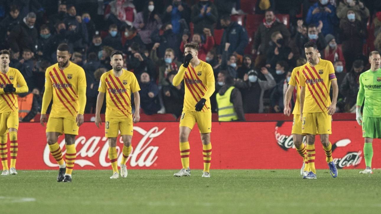 Barca 1:1 in Granada