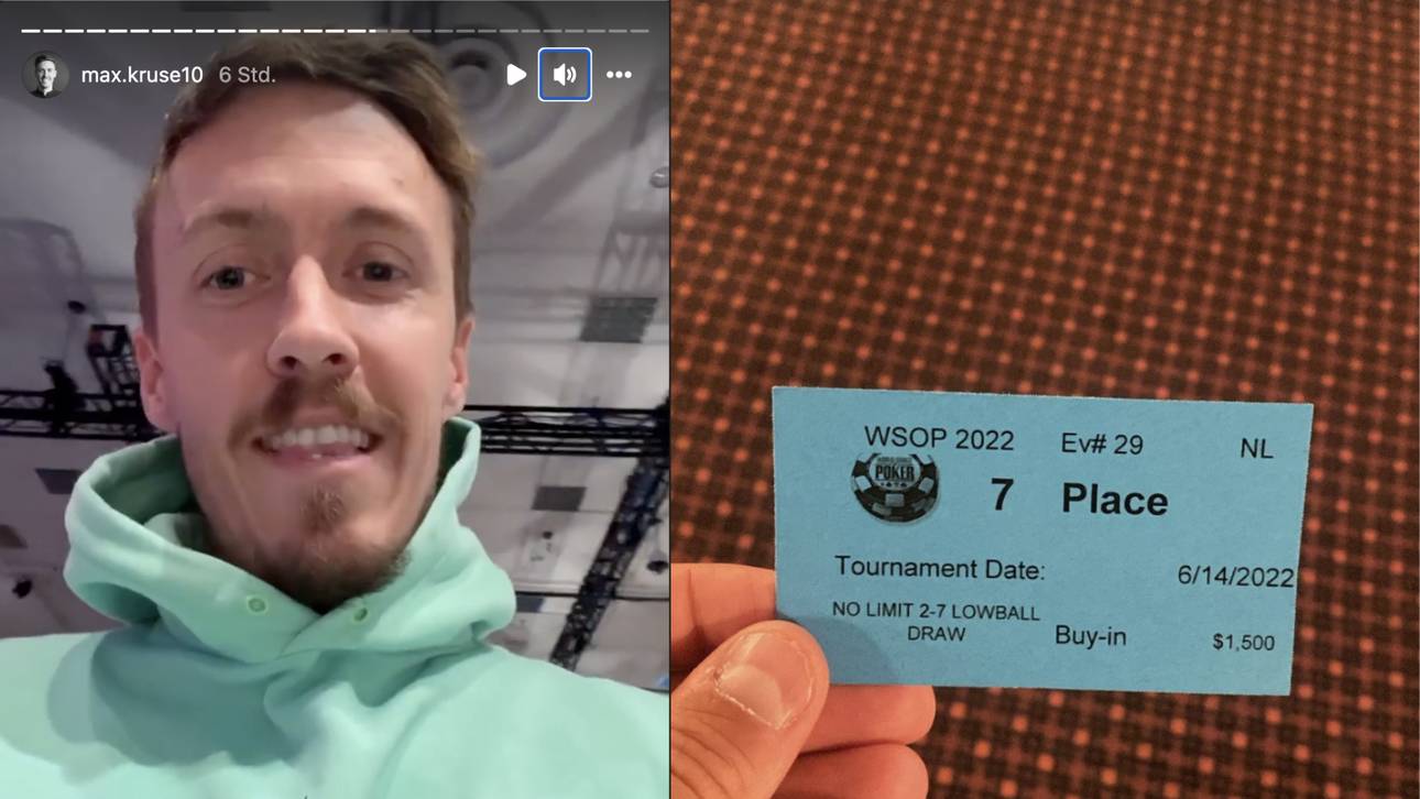 Kruse stark bei WSOP-Event #29