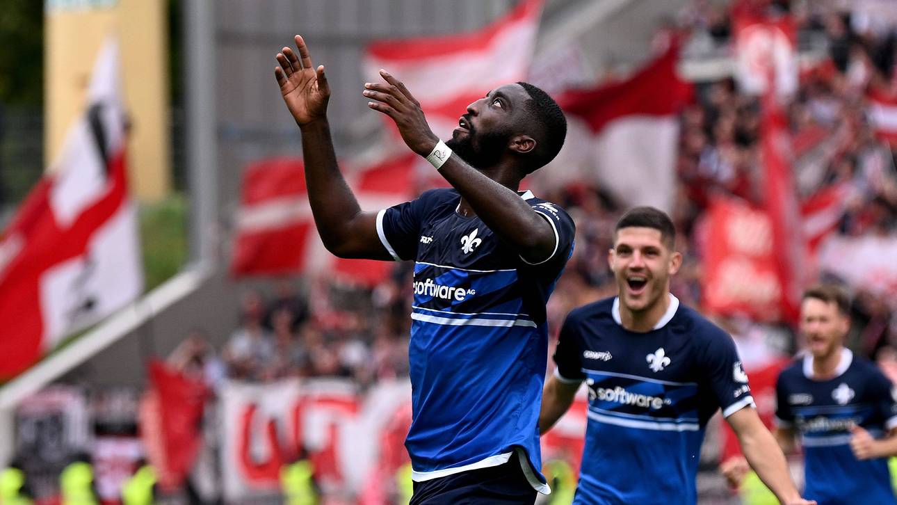 Darmstadt siegt im Verfolgerduell