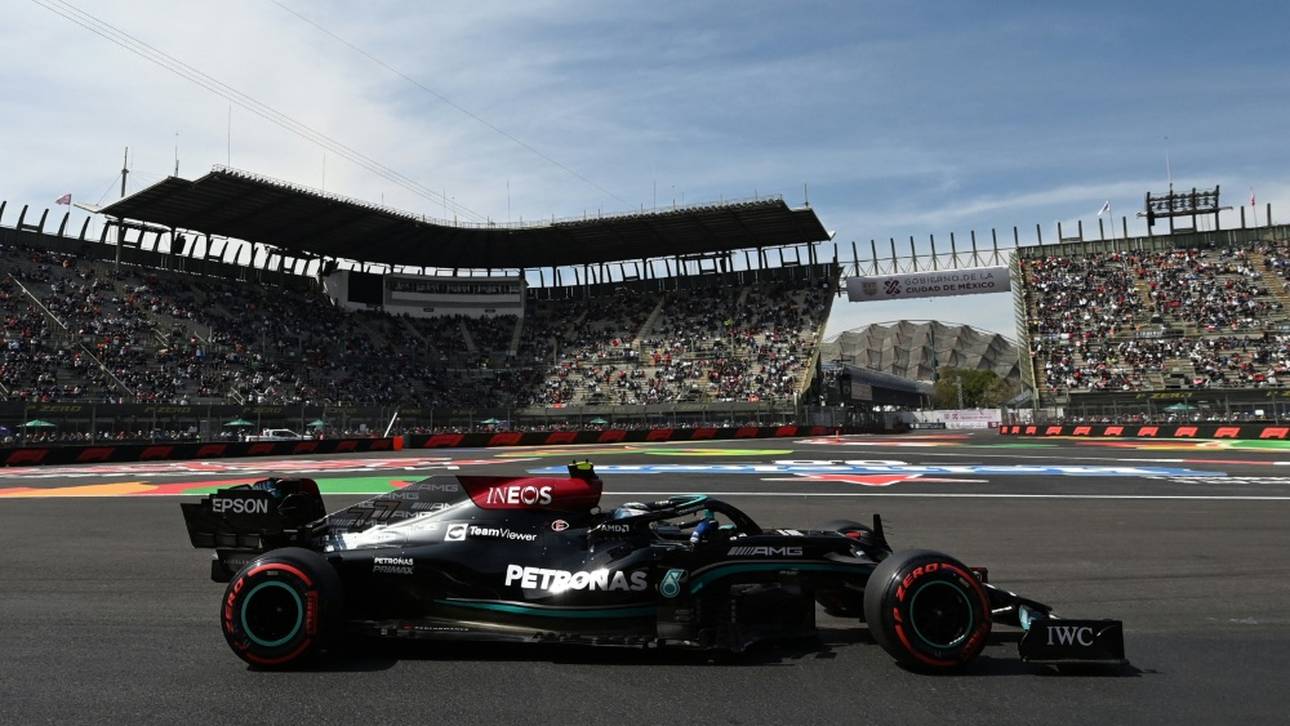 Bottas holt Pole Position in Mexiko