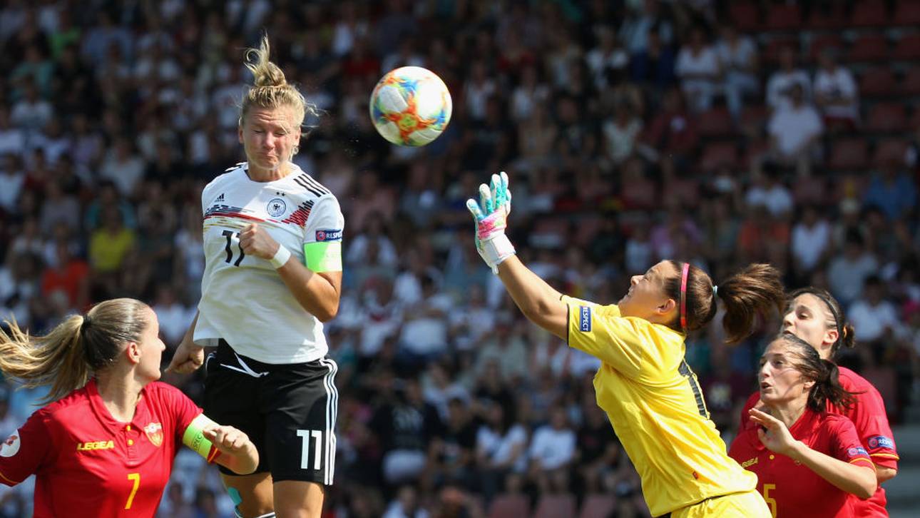 DFB-Frauen feiern Schützenfest