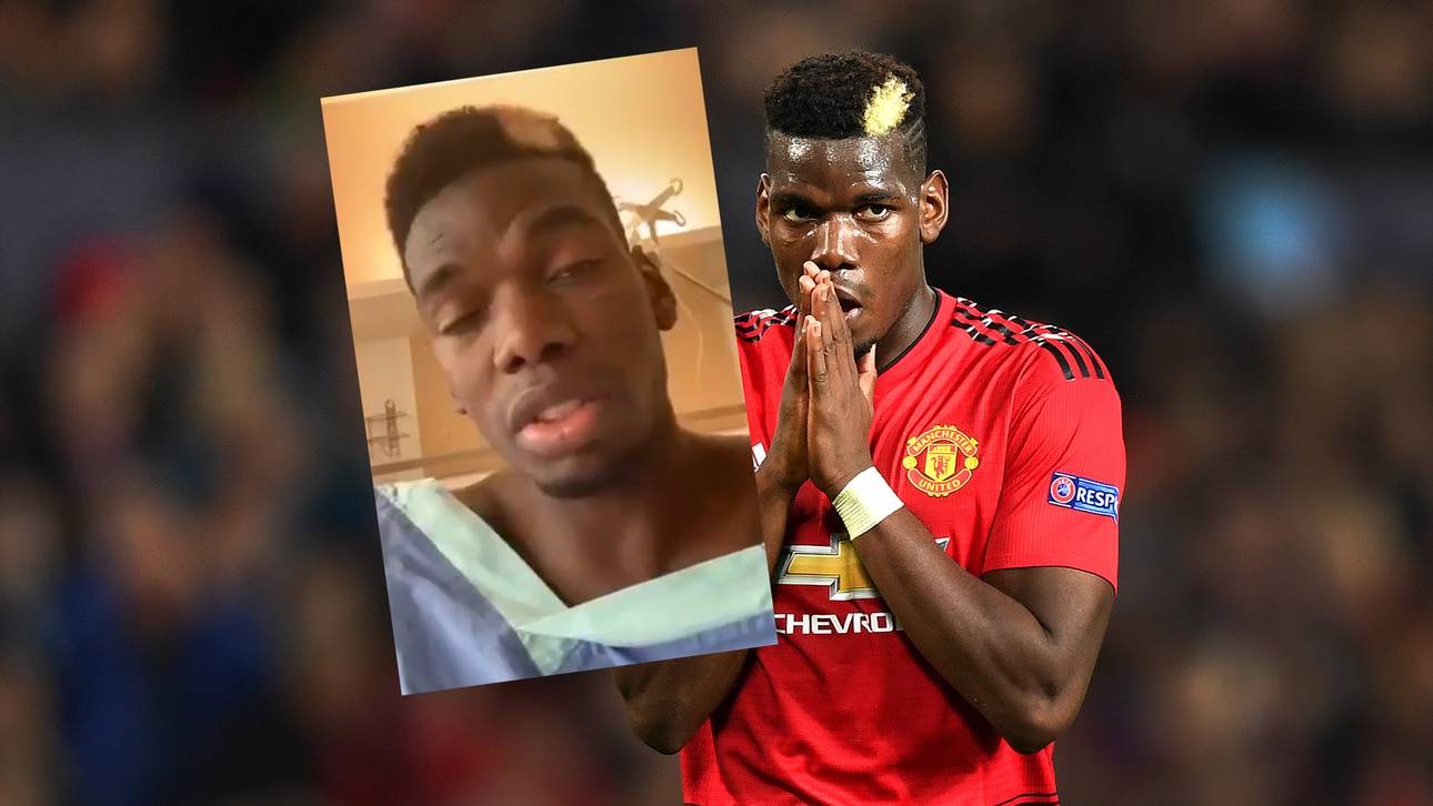 Pogba postet irres Video aus Klinik