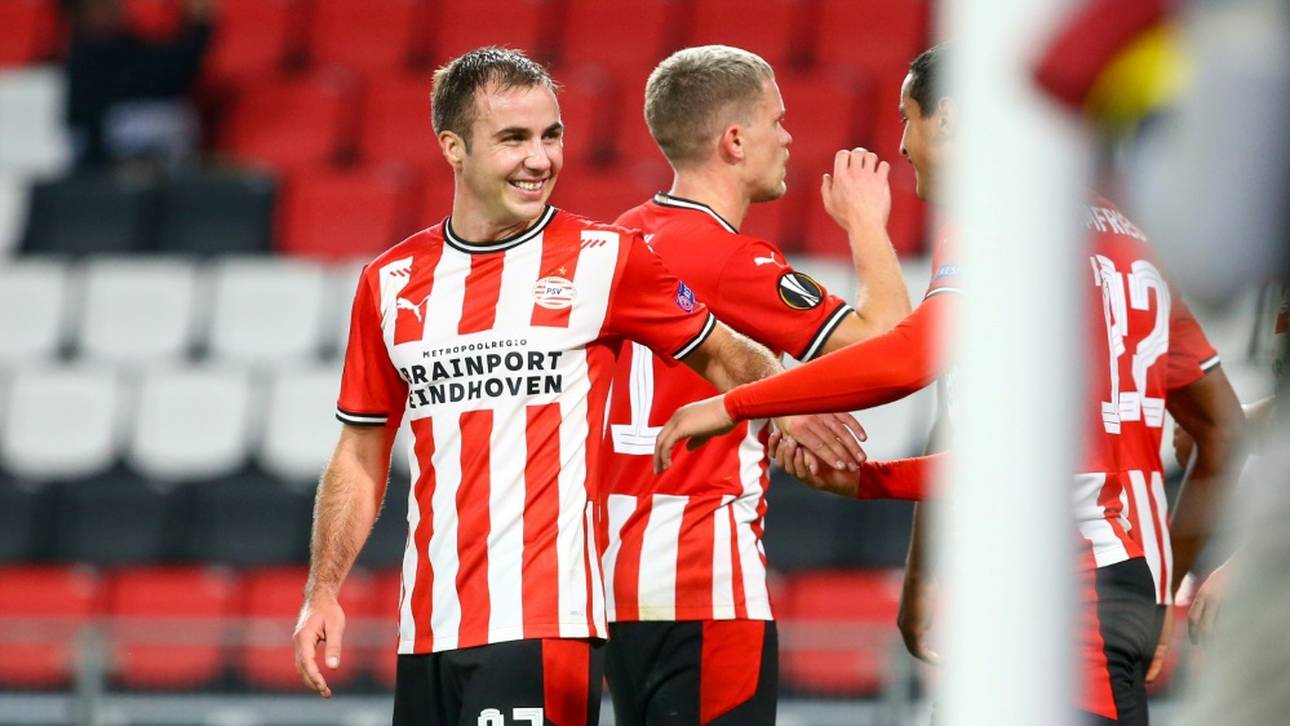 Götze mit Eindhoven auf CL-Kurs