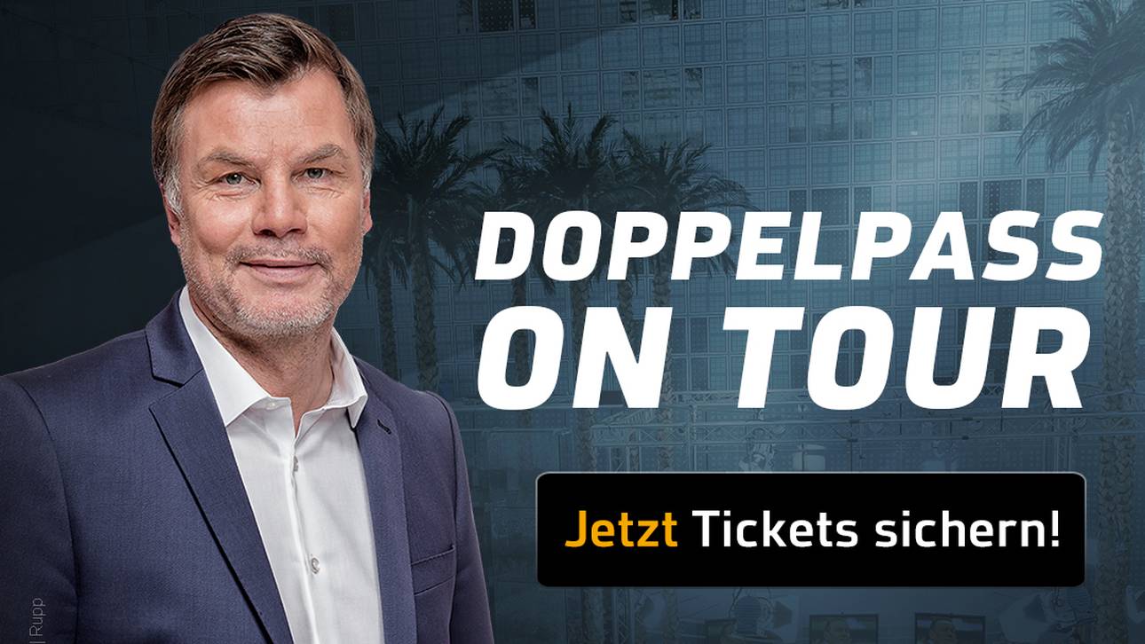 Neues Bühnenprogramm „Doppelpass on Tour“: Moderator Thomas Helmer und prominente Gäste präsentieren Deutschlands Fußball-Talk Nr. 1 ab August auf großer Deutschland-Reise