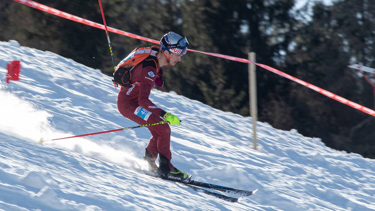 Anton Palzer ist auch Skibergsteiger