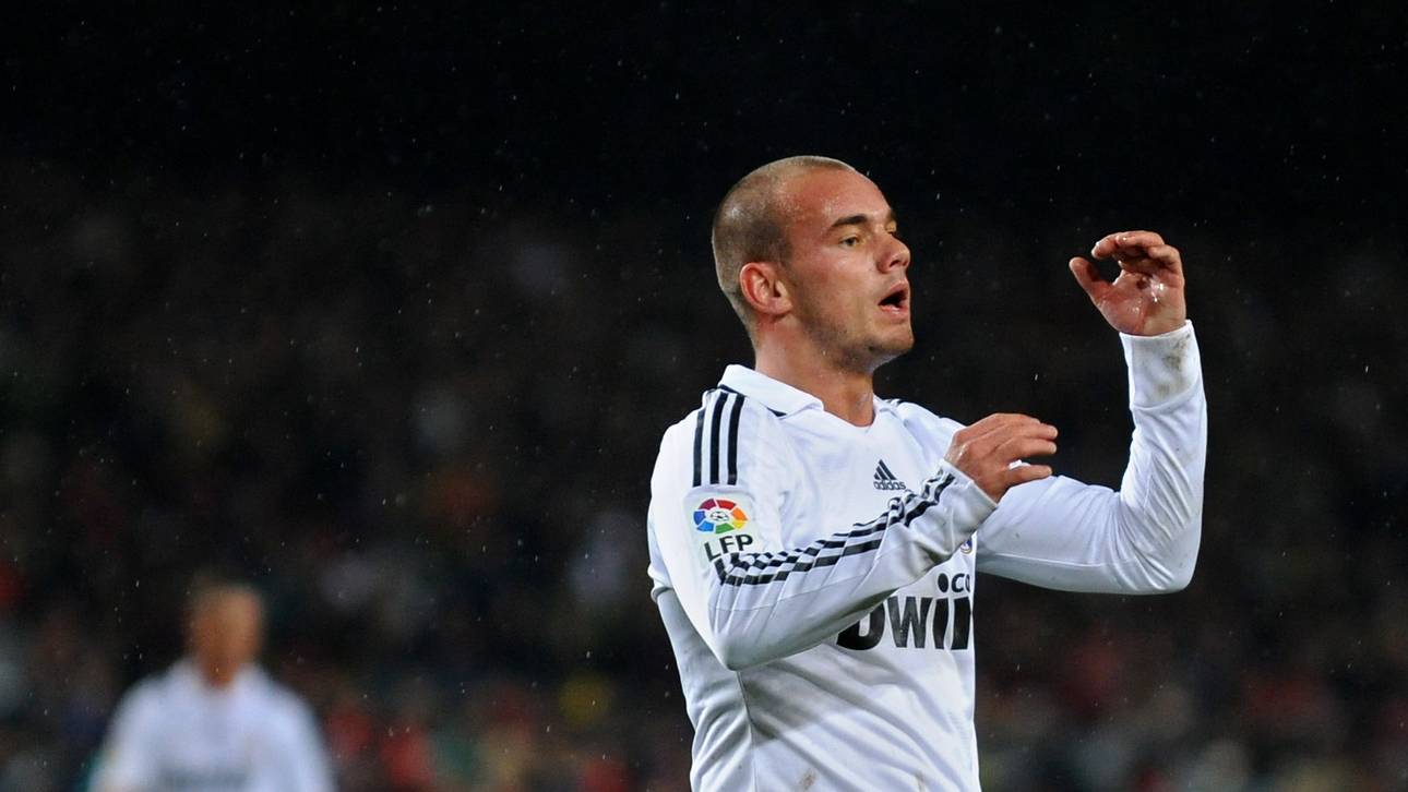 Sneijder: Wodka war bester Freund