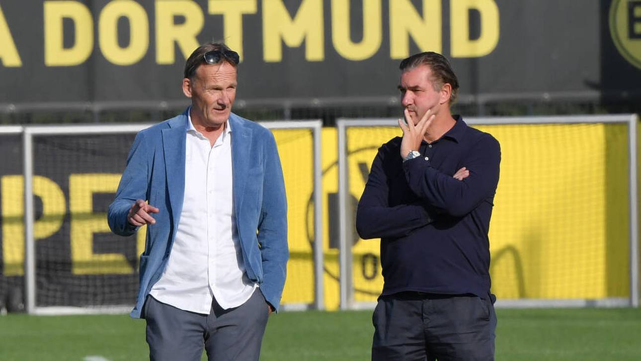 BVB-Geschäftsführer Hans-Joachim Watzke (l.) und Manager Michael Zorc ließen sich auf keinen Deal ein.