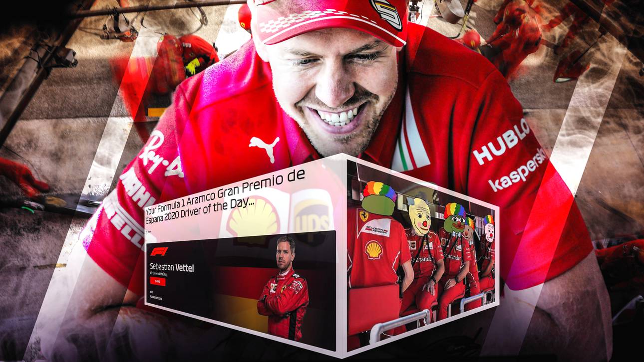 Dank Ferrari! Vettel wird Fanliebling
