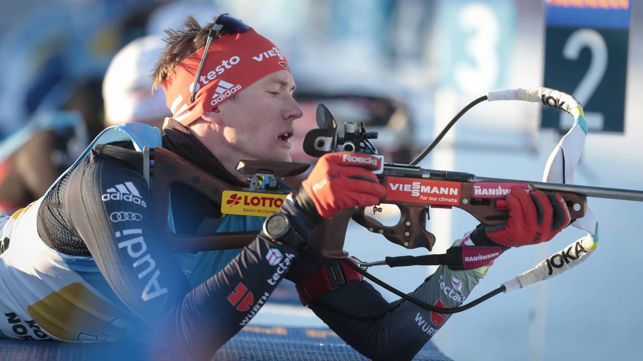 Kurioser Start von Biathlon-Star