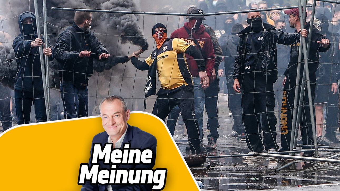 Dynamos Fans machen sprachlos