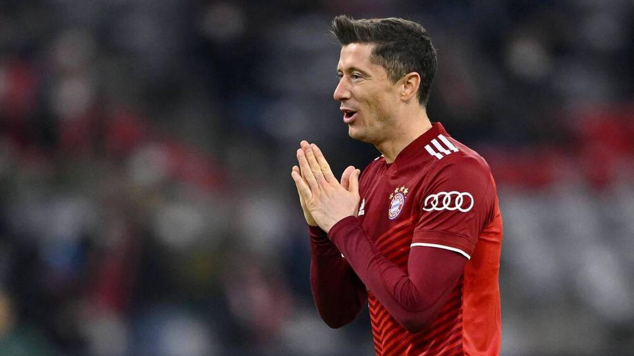 Lewandowski in Barcas Visier