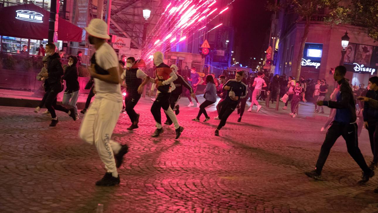 Viele Festnahmen nach Krawallen