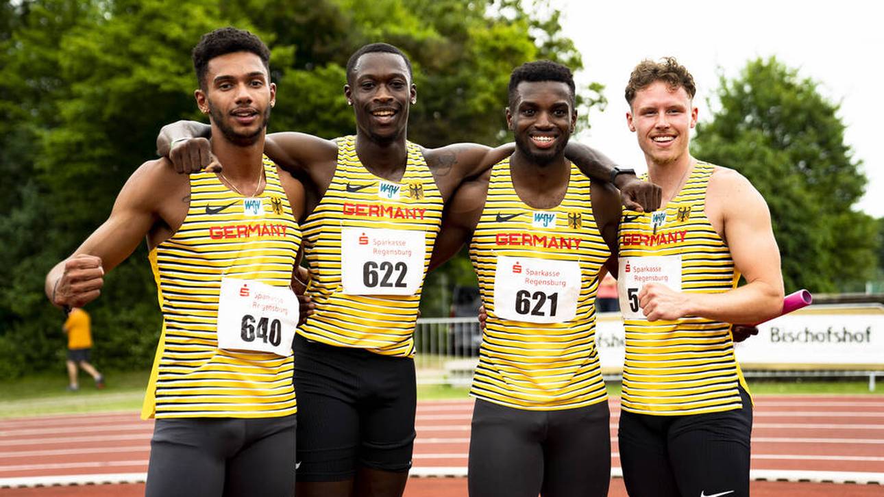 Deutsche Staffel mit Sensationslauf