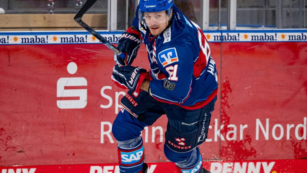 Huhtala fällt Adler Mannheim aus