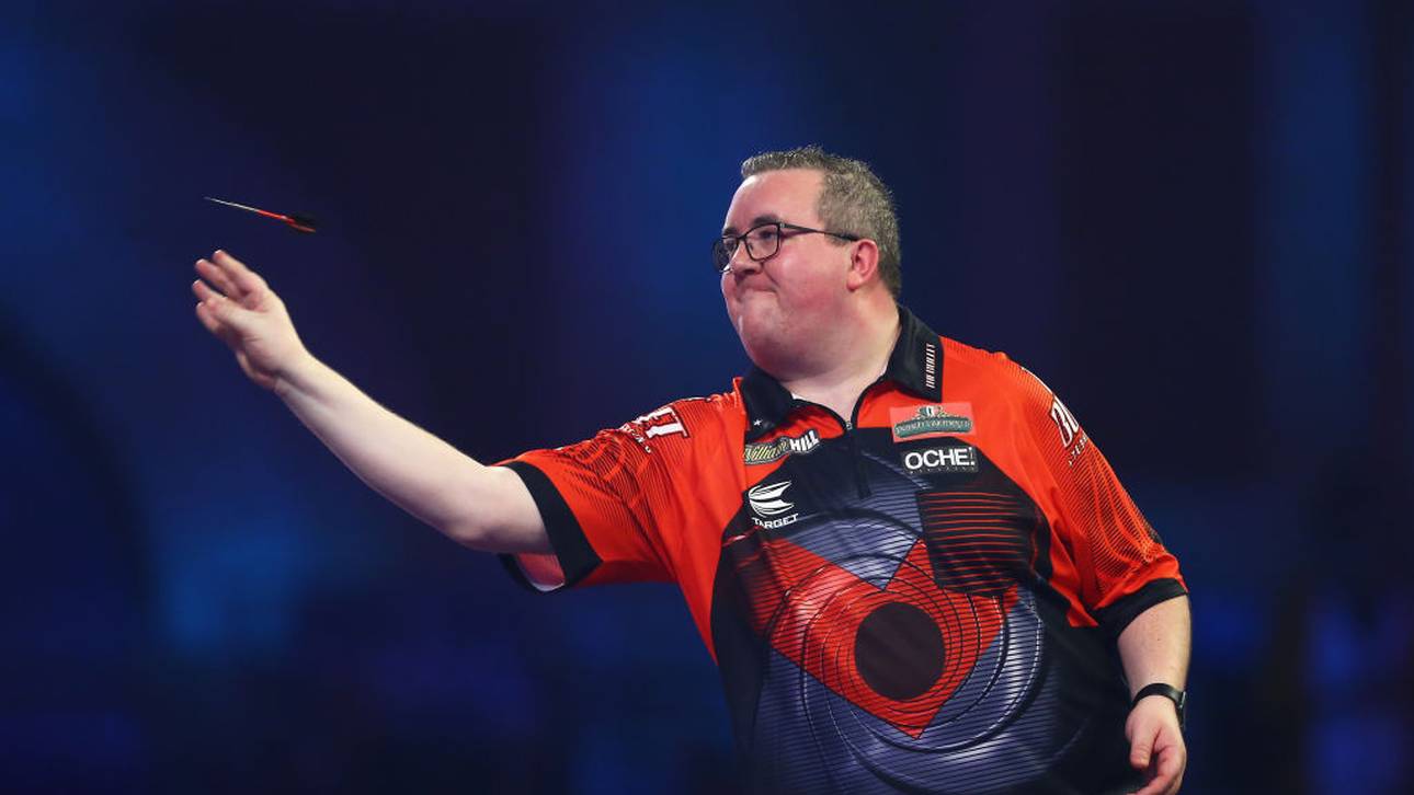 Darts: Bunting lässt Muskeln spielen