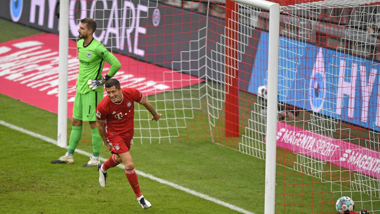 Lewandowski-Gala gegen Frankfurt