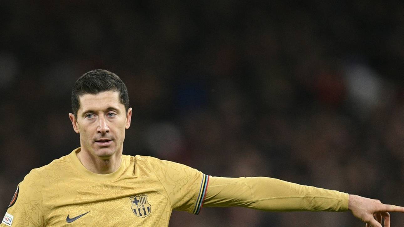 Oberschenkelverletzung: Lewandowski fehlt Barca