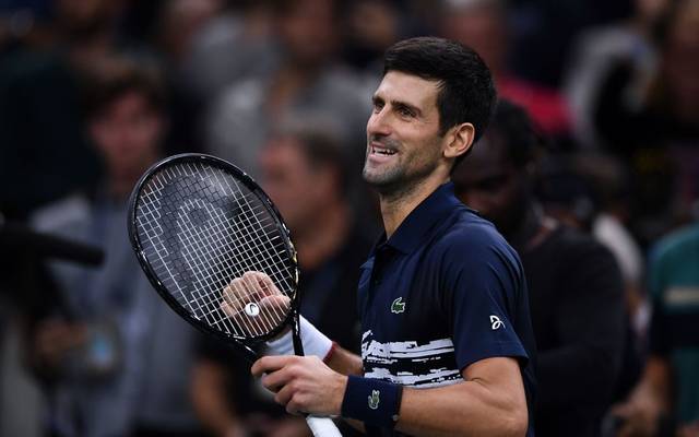 Tennis Atp Novak Djokovic Gewinnt Zum Funften Mal Masters In Paris Bercy