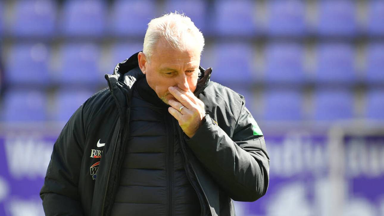 Aue taumelt Abstieg entgegen