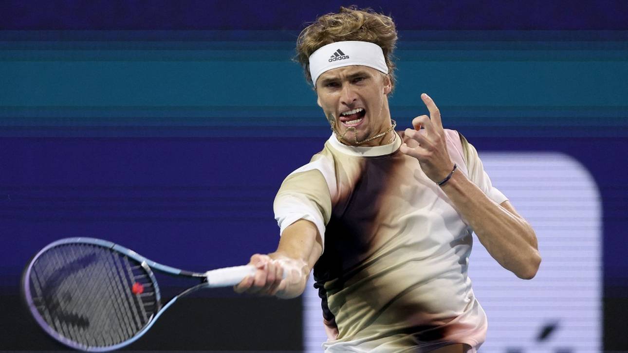 Zverev souverän im Achtelfinale
