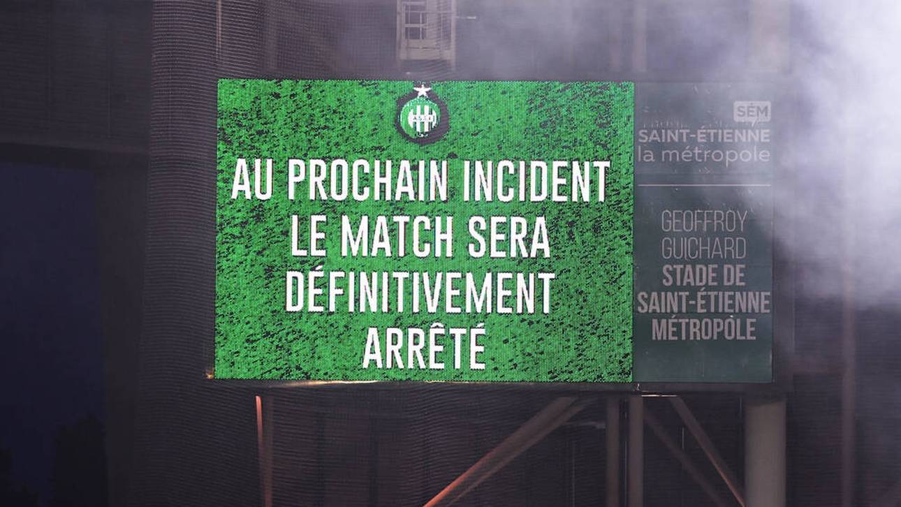 Strafe fix! Geisterspiel für St. Etienne