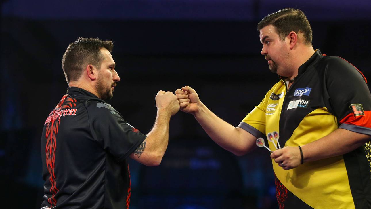 Deutscher Tag bei der Darts-WM sorgt für Top-Quoten: Über eine Million Zuschauer in der Spitze fiebern jeweils bei den Auftritten von Florian Hempel und Gabriel Clemens mit