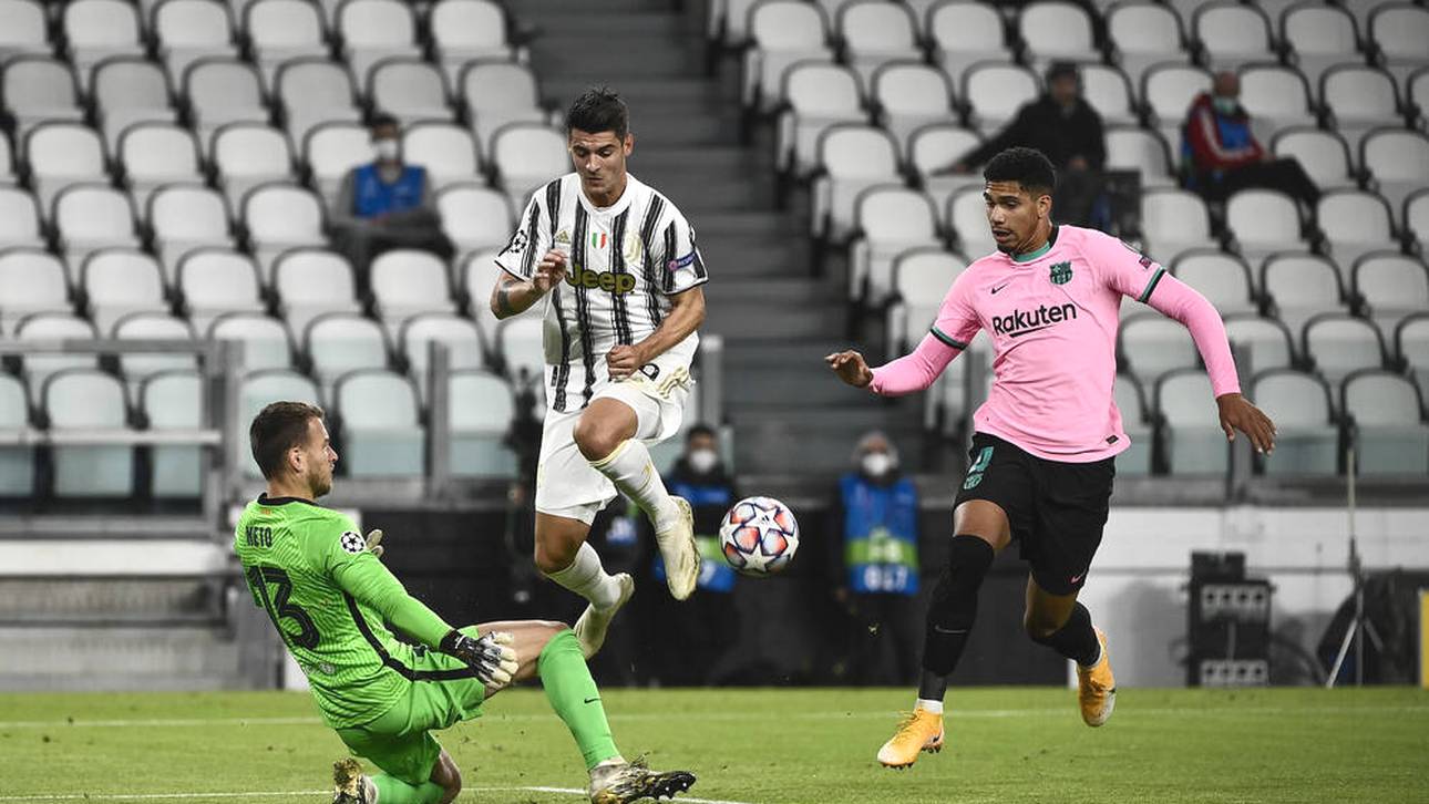 Barca schlägt Juve – Morata im Pech