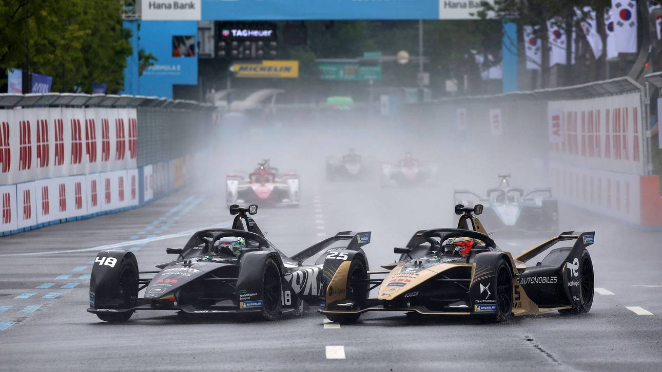 Komplettes Regen-Chaos in Seoul