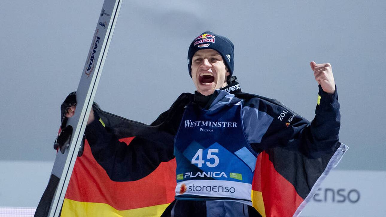 Andreas Wellinger durfte in Planica bereits über eine Silber- und Bronzemedaille jubeln