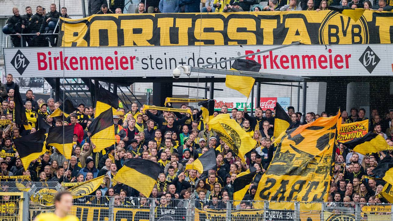 BVB-Fans pöbeln gegen DFB-Präsident