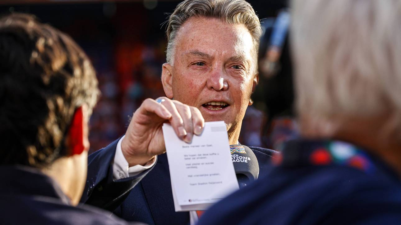 Van Gaal reagiert auf Katar-Wirbel