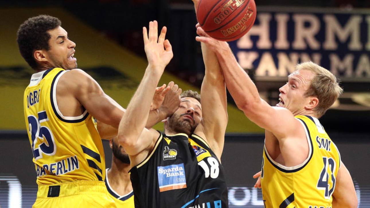 Titel ganz nah! ALBA entzaubert Riesen