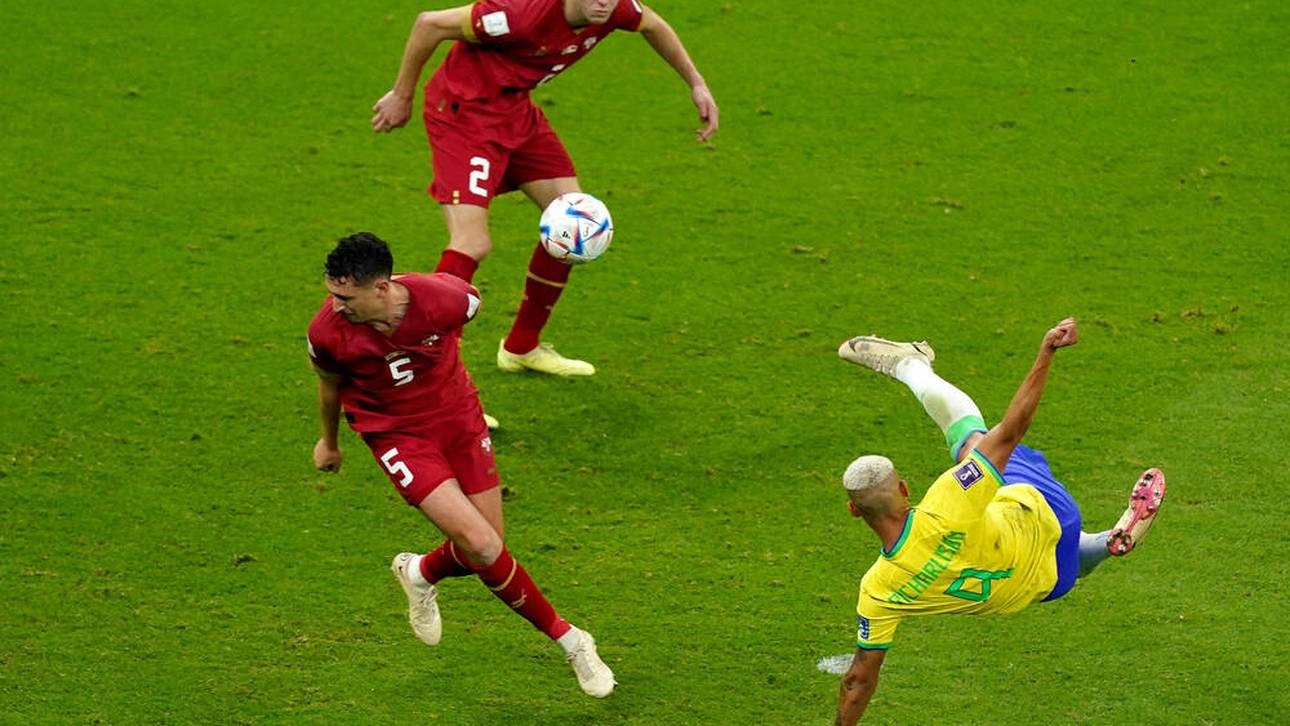 Ein echter Hingucker: das Traumtor von Richarlison zum 2:0