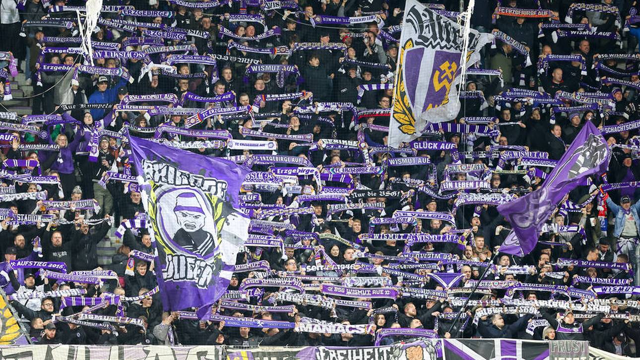 Ekel-Angriff auf Aue-Fans
