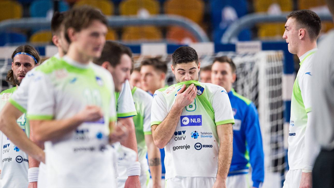 Die slowenischen Handballer mussten bereits früh ihre Koffer packen
