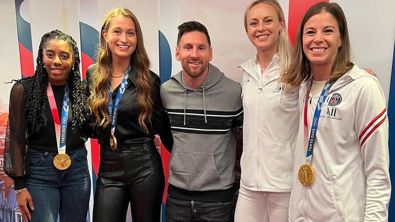 Davies-Freundin trifft Messi