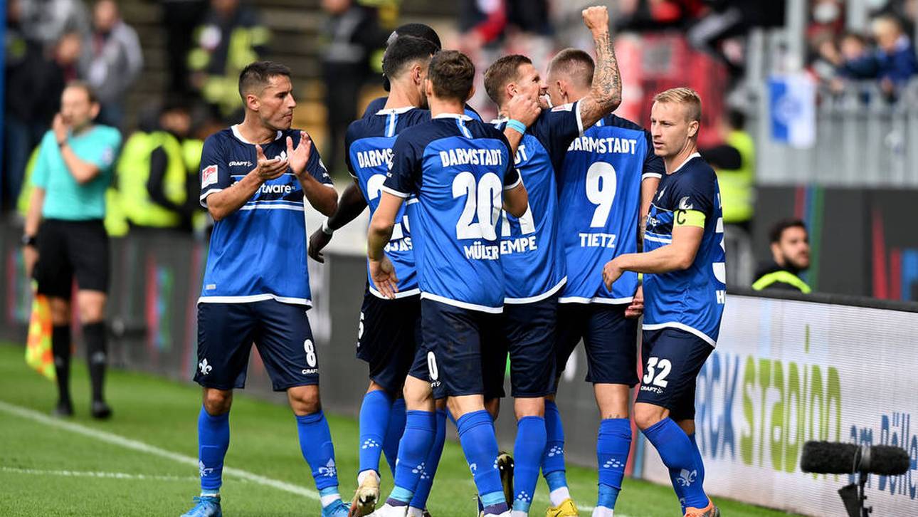 Darmstadt schließt zur Spitze auf