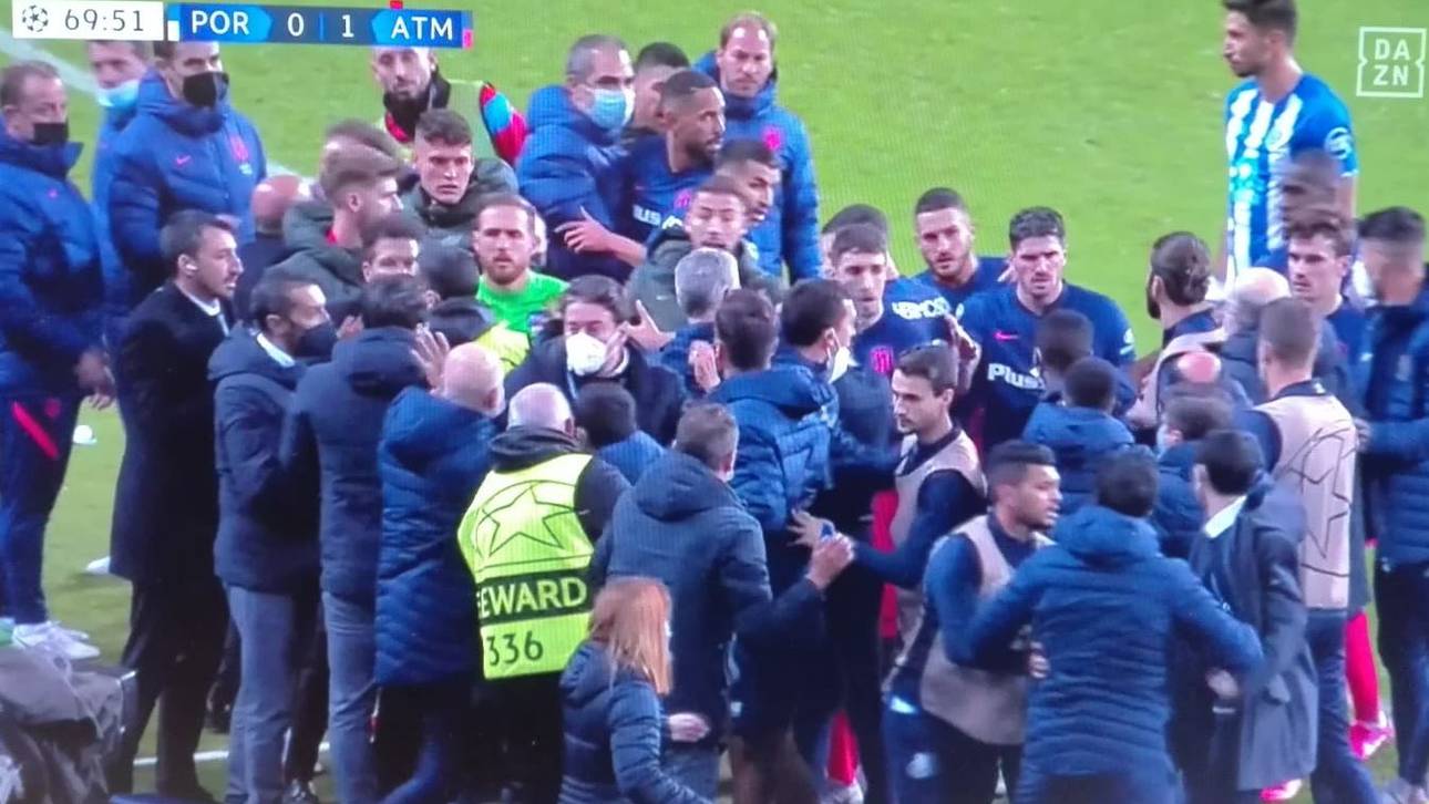 Skandalspiel bei Porto gegen Atlético