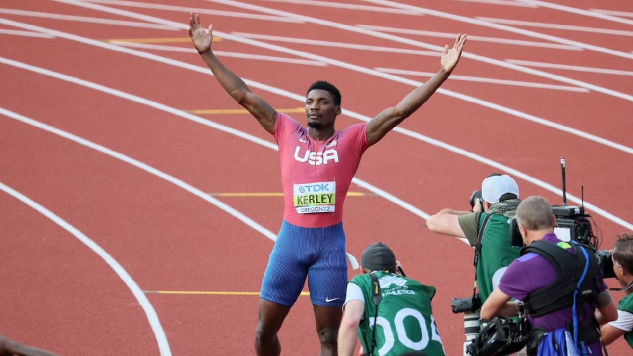 Rührende Geste von Sprint-König