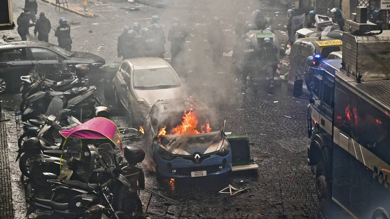 Neapel-Chaos: So reagiert die Eintracht